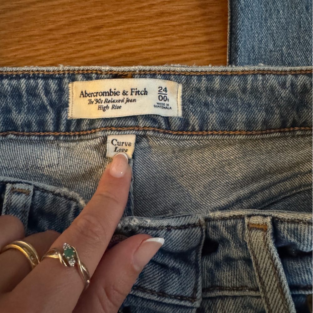 Abercrombie & Fitch Women's Blue Jeans